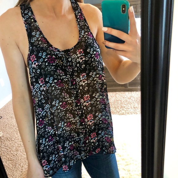 Flowy floral tank - Picture 2 of 3